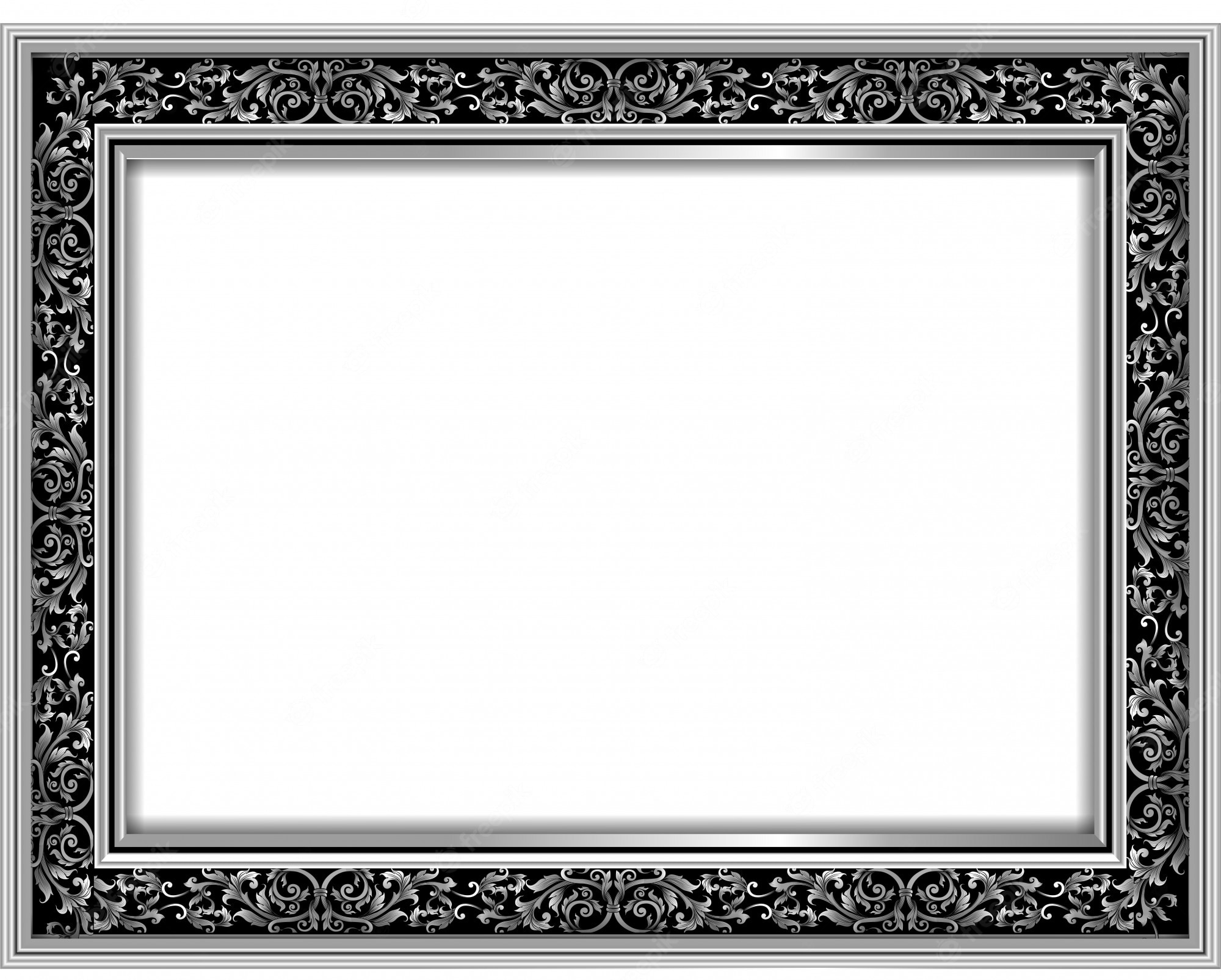 Detail Victorian Photo Frame Template Nomer 51