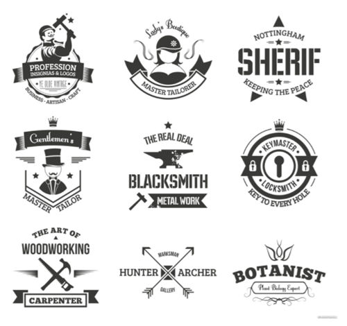 Detail Vintage Logo Template Png Nomer 42