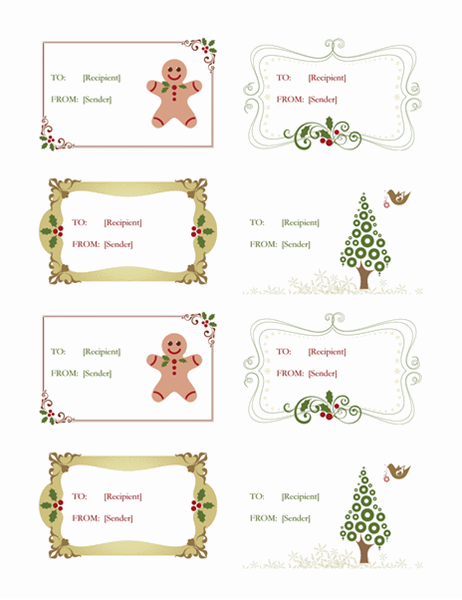 Detail Vintage Name Tags Template Nomer 23