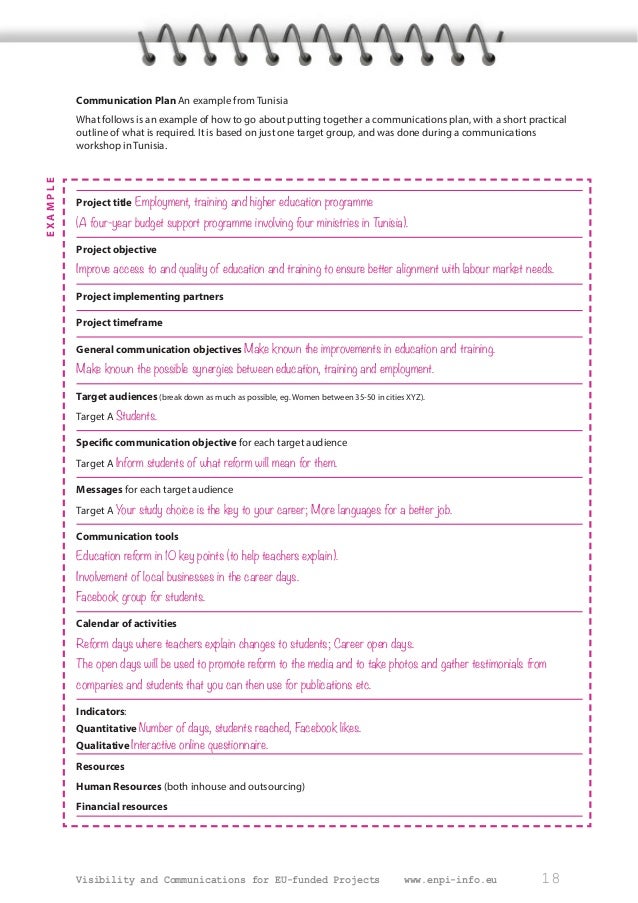 Detail Visibility Plan Template Nomer 3