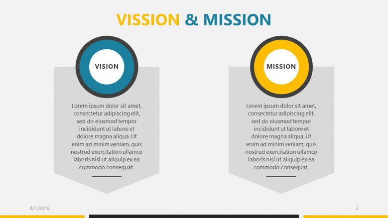 Detail Vision Powerpoint Template Free Nomer 38