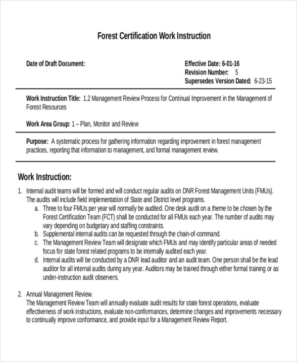 Detail Visual Work Instruction Template Nomer 27