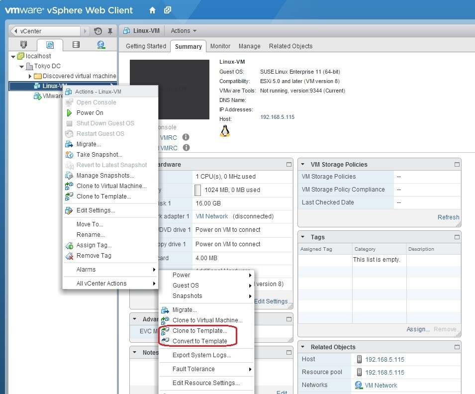 Detail Vmware Vm Template Nomer 4