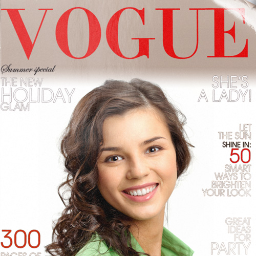 Detail Vogue Magazine Template Nomer 33