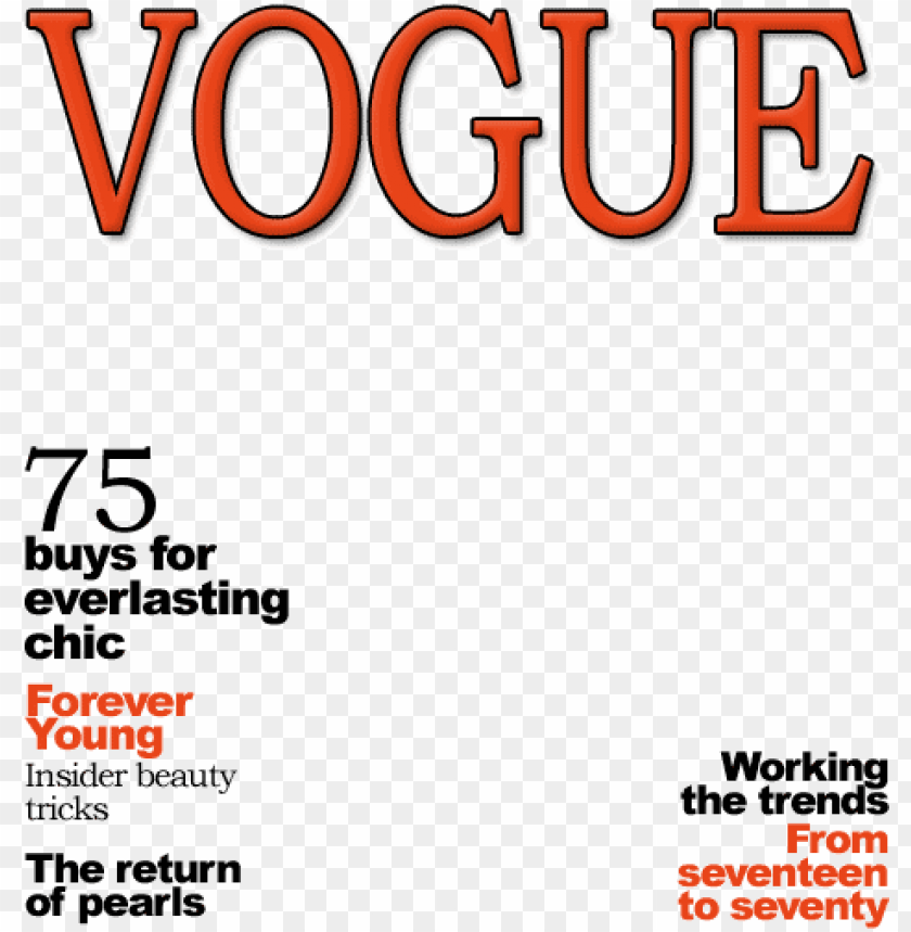 Detail Vogue Magazine Template Nomer 7