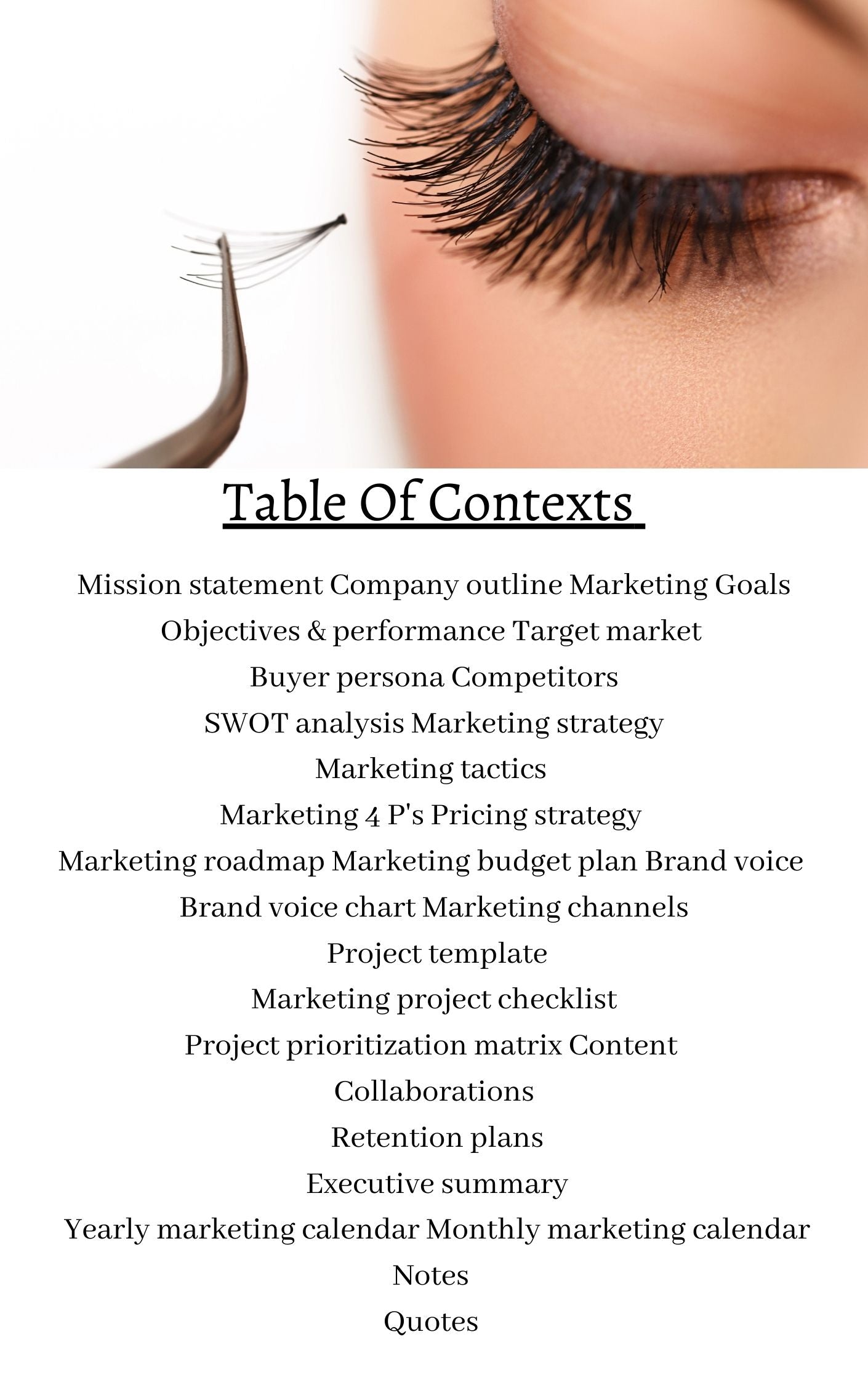 Detail Voice Over Business Plan Template Nomer 28