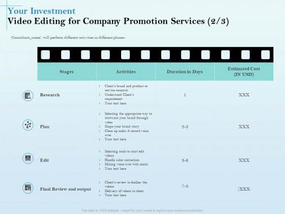 Detail Voice Over Business Plan Template Nomer 46