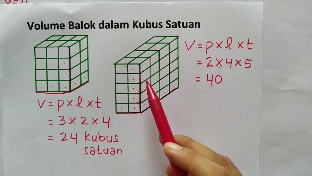 Detail Volume Balok Pada Gambar Diatas Adalah Nomer 18