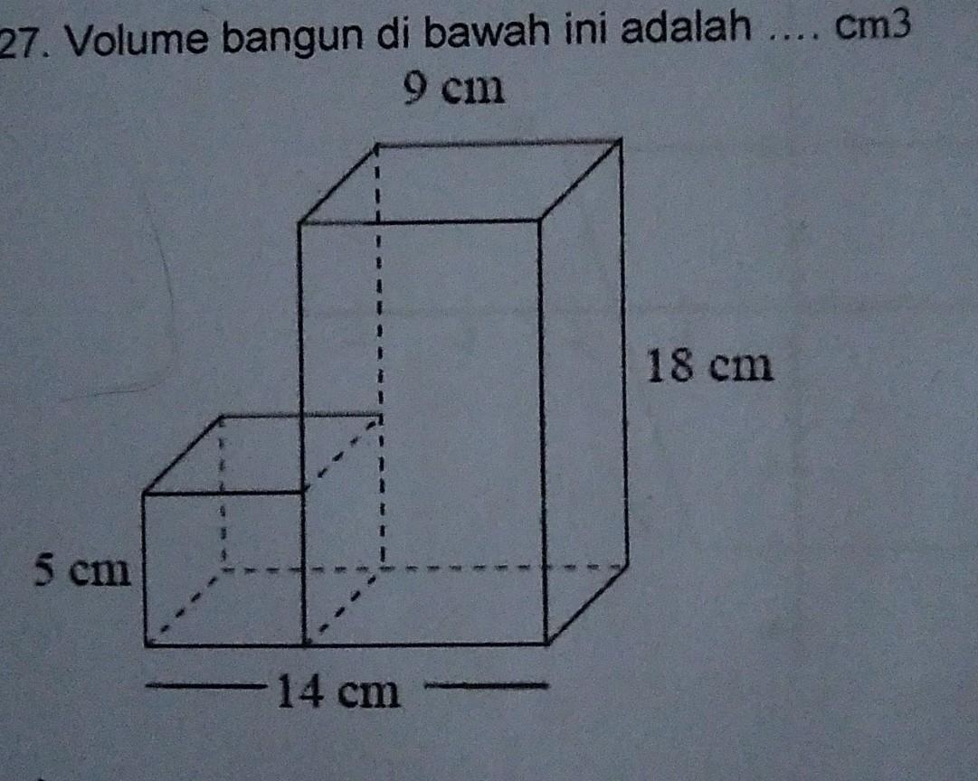 Detail Volume Gambar Dibawah Ini Adalah Nomer 4