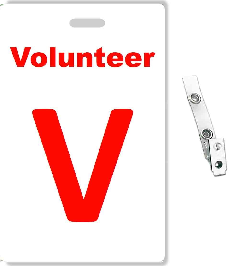 Detail Volunteer Badge Template Nomer 53