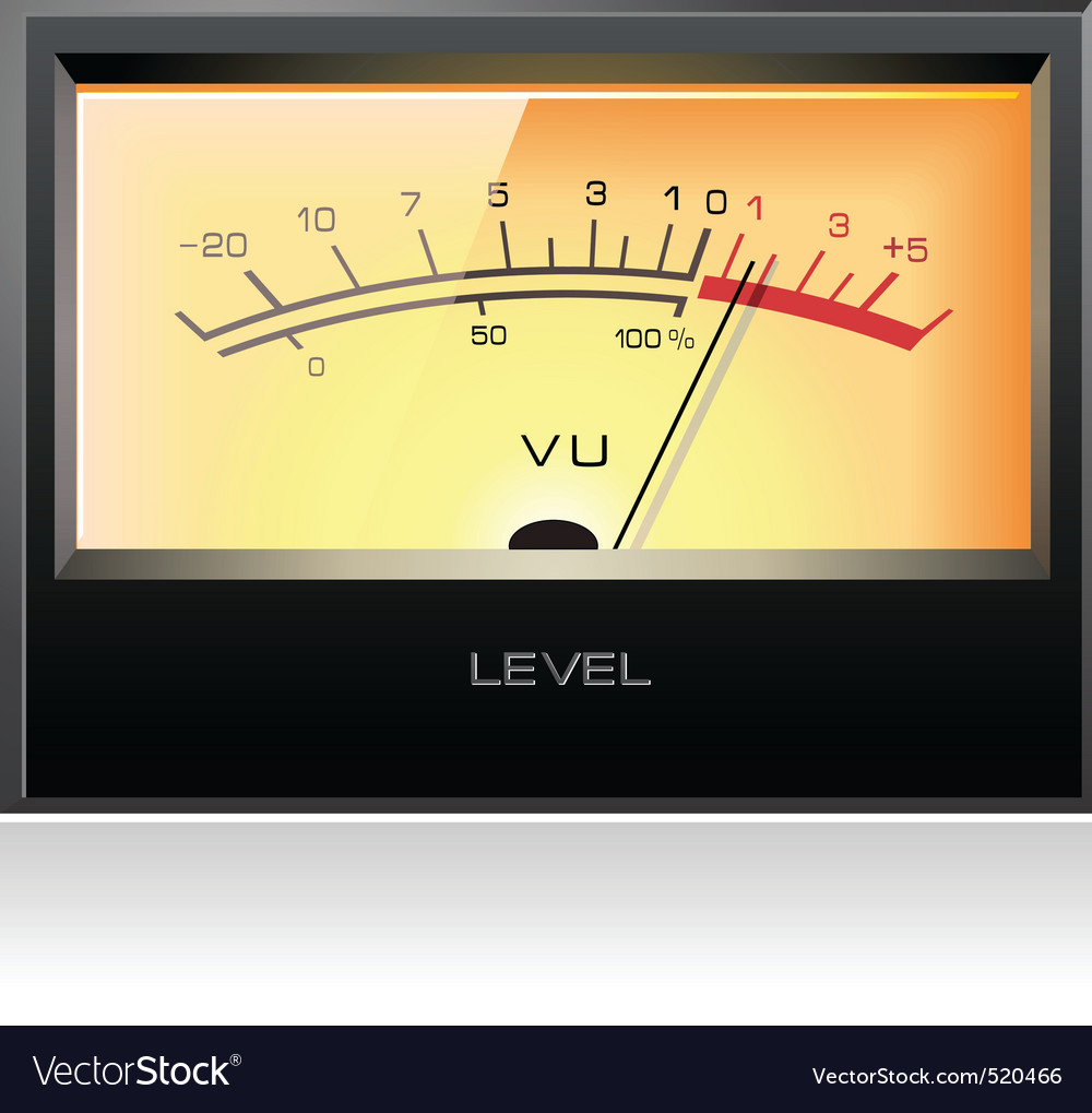 Detail Vu Meter Analog Nomer 12