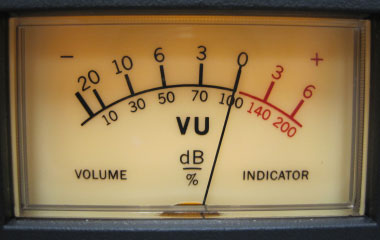 Detail Vu Meter Analog Nomer 22