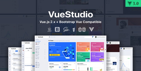 Detail Vue Bootstrap Template Nomer 32