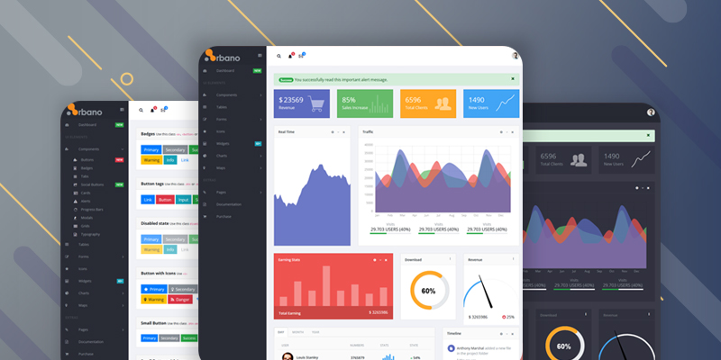 Detail Vue Bootstrap Template Nomer 34