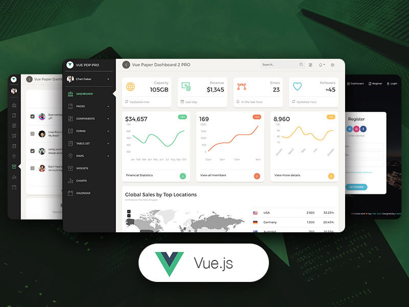 Detail Vue Bootstrap Template Nomer 40