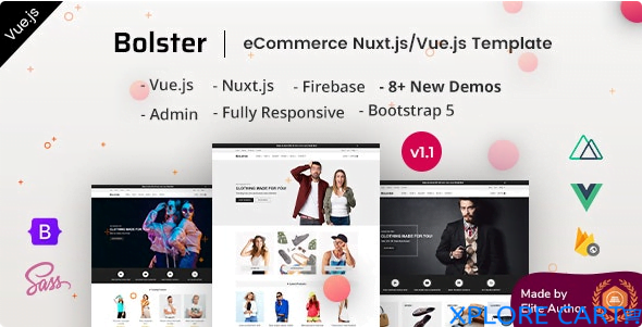 Detail Vue Js Ecommerce Template Free Nomer 12