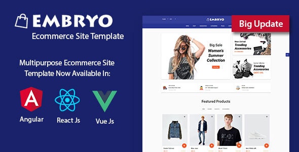 Detail Vue Js Ecommerce Template Free Nomer 22