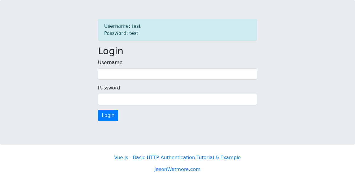 Detail Vue Login Template Nomer 49