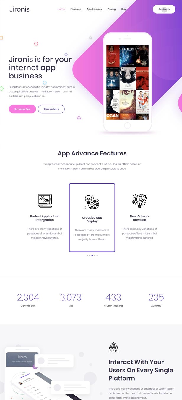 Detail Vue Mobile Template Nomer 18