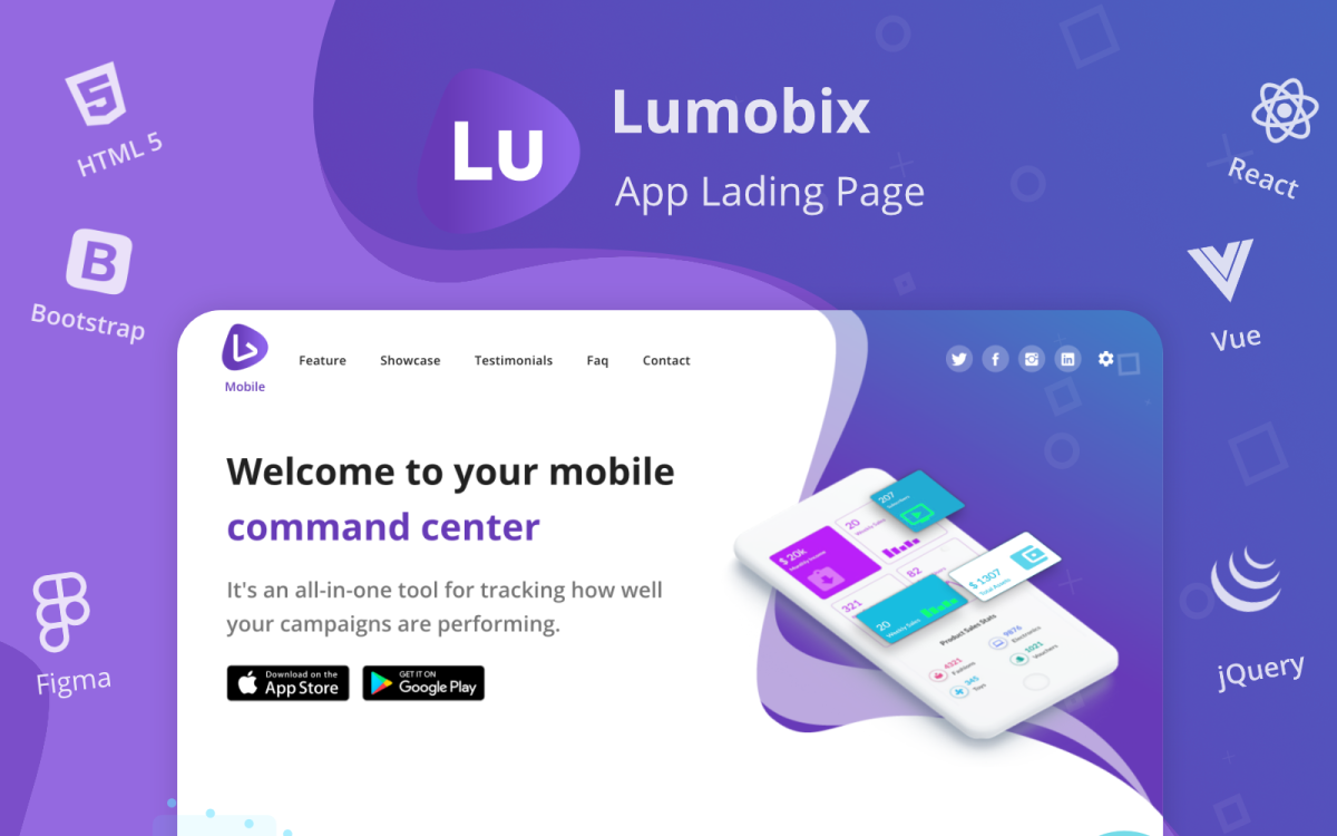 Detail Vue Mobile Template Nomer 19
