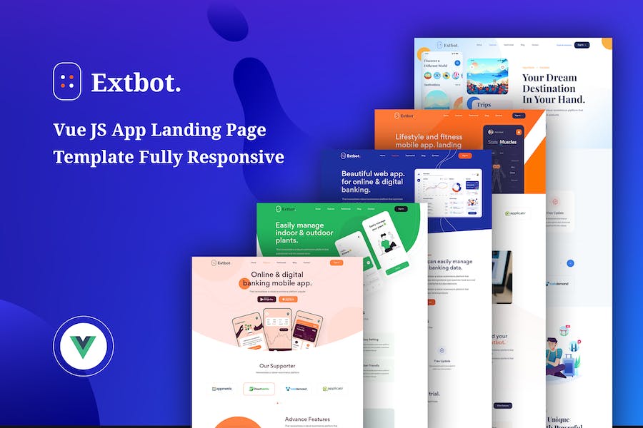 Detail Vue Mobile Template Nomer 34