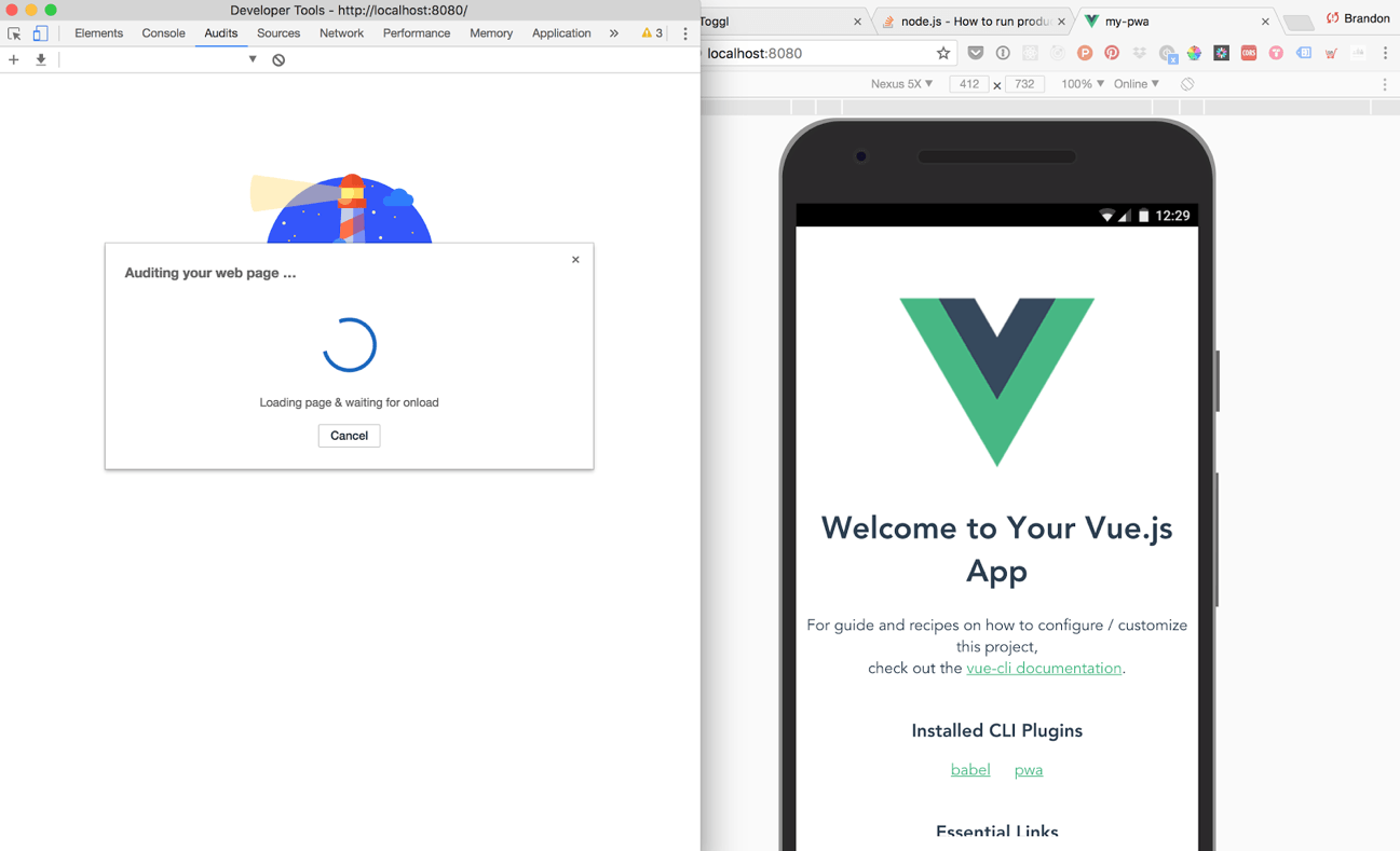 Detail Vue Pwa Template Nomer 6