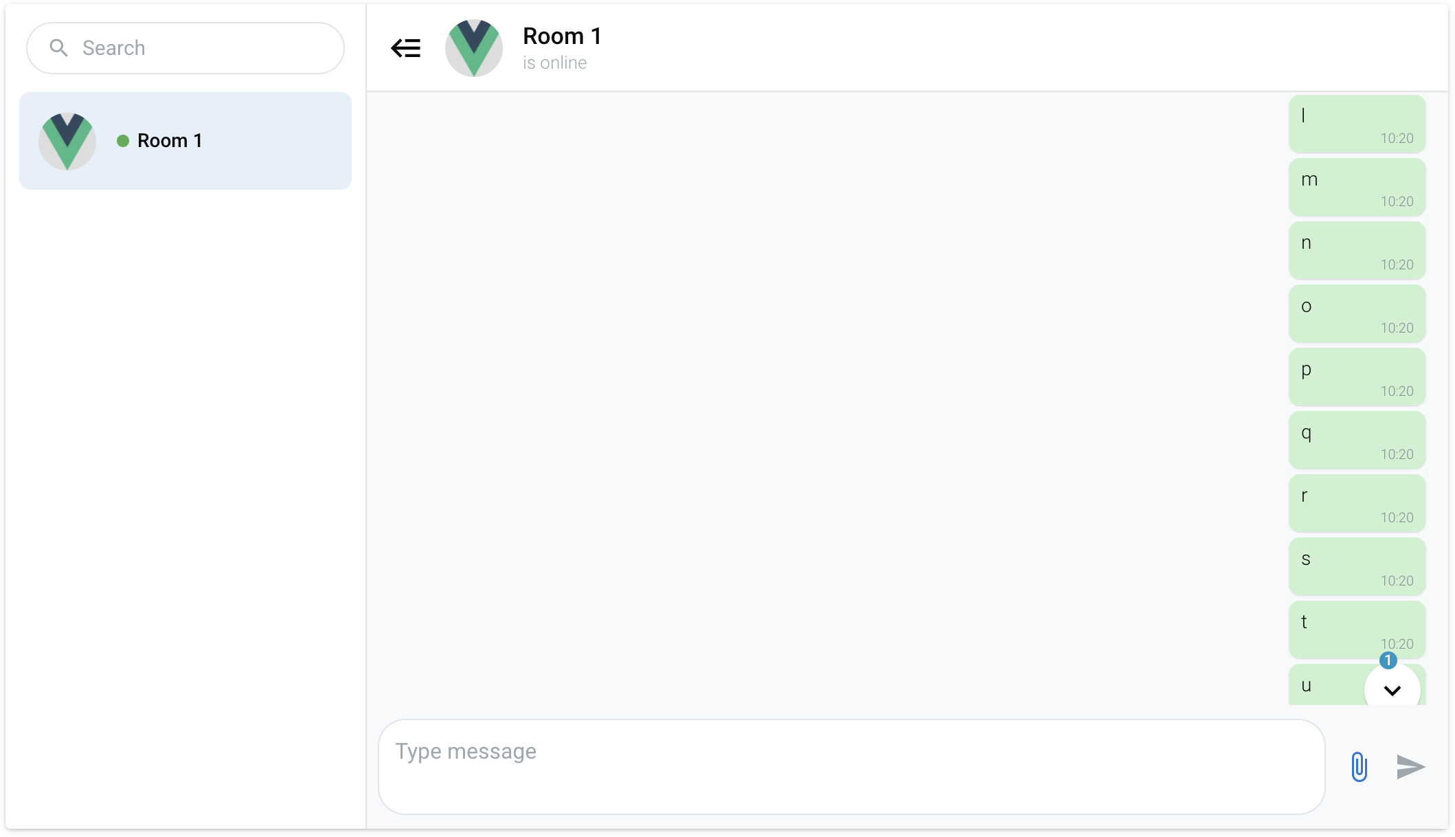 Detail Vuetify Chat Template Nomer 13