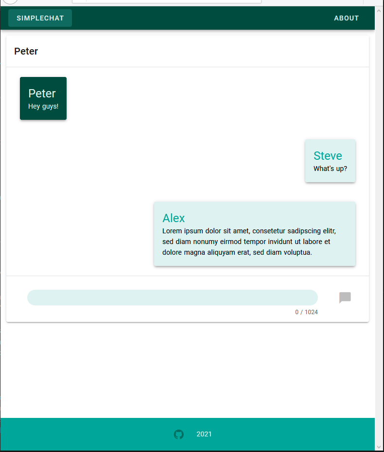 Detail Vuetify Chat Template Nomer 23
