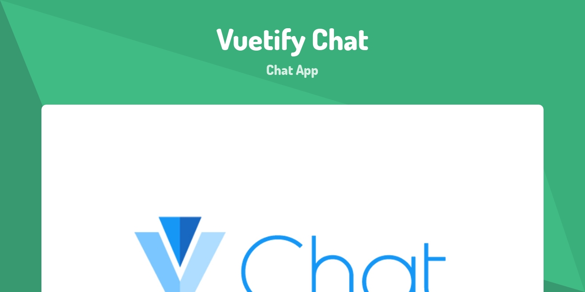 Detail Vuetify Chat Template Nomer 3