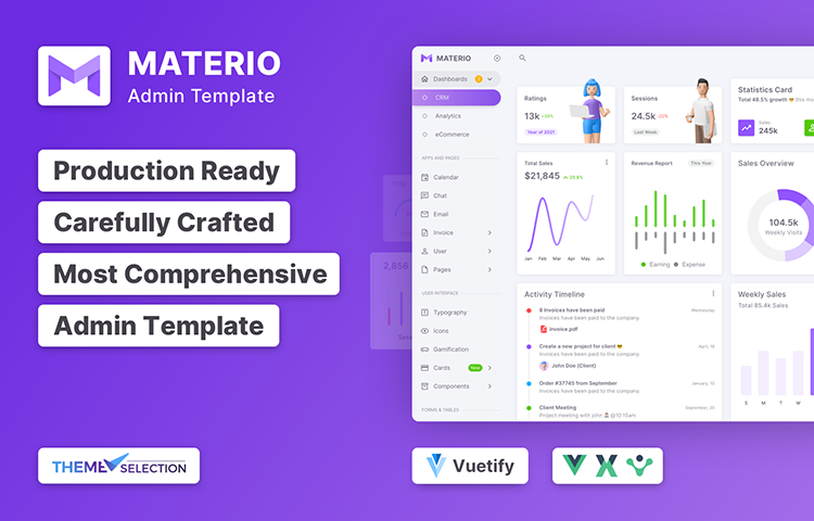 Detail Vuetify Chat Template Nomer 30