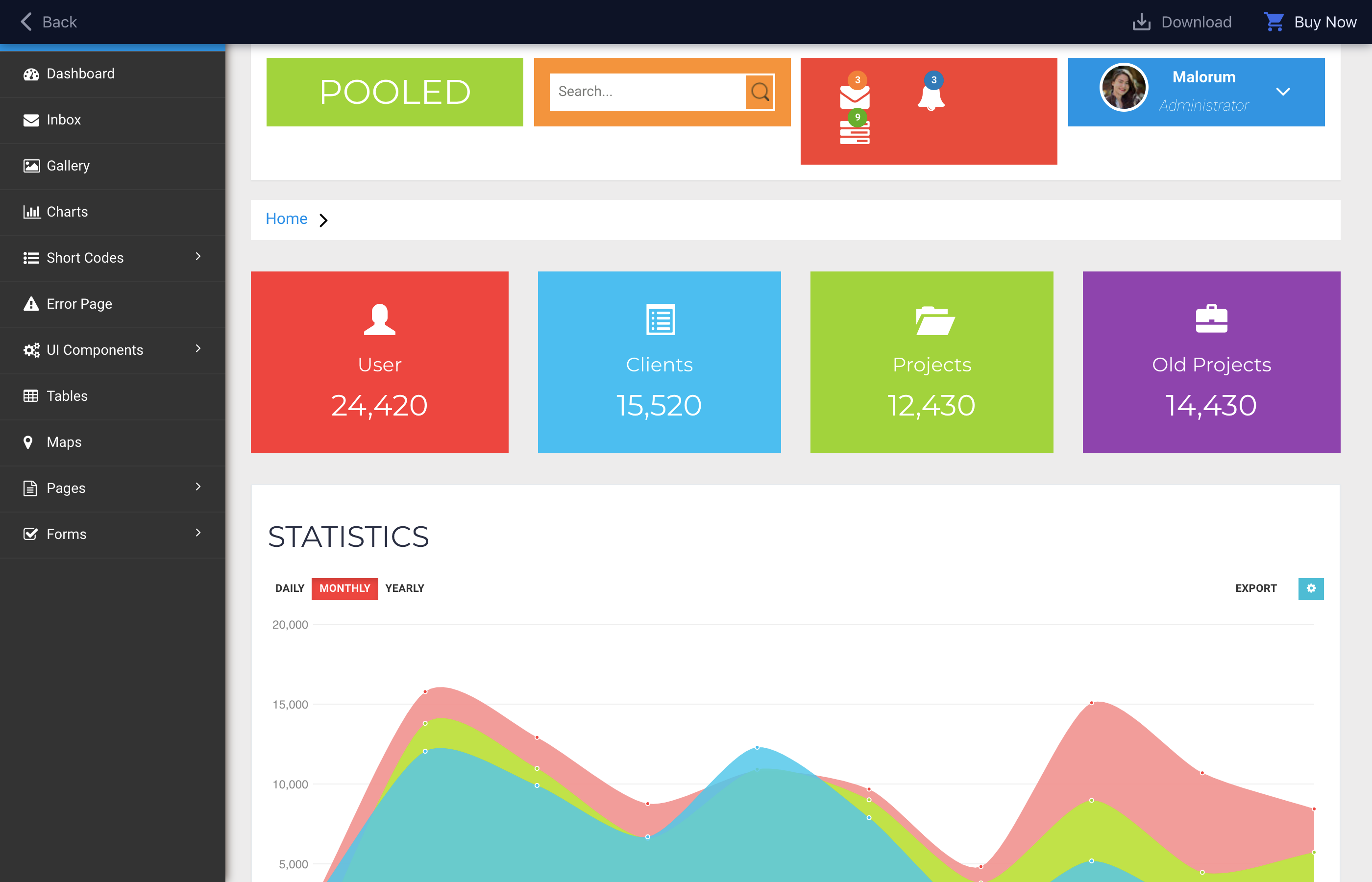 Detail W3 Layout Template Free Download Nomer 36