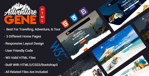 Detail W3 Layout Template Free Download Nomer 40