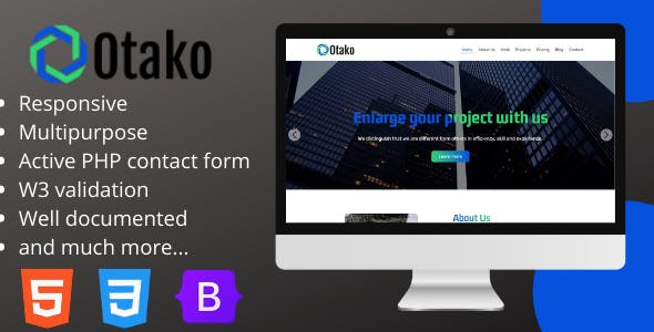 Detail W3 Layout Template Free Download Nomer 43