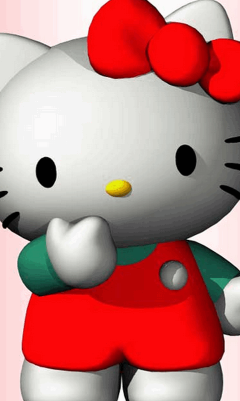 Detail Wallpaper 3d Hello Kitty Nomer 18