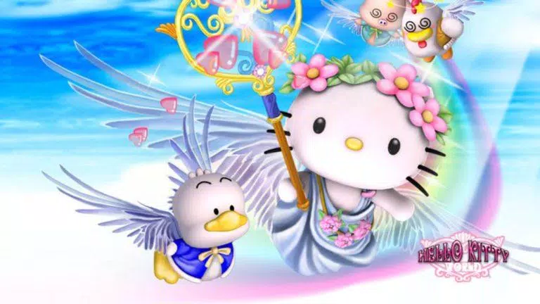 Detail Wallpaper 3d Hello Kitty Nomer 39