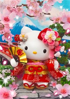 Detail Wallpaper 3d Hello Kitty Nomer 42