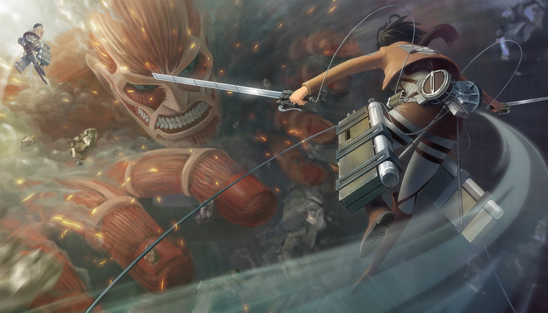 Detail Wallpaper Attack On Titan Hd Nomer 26