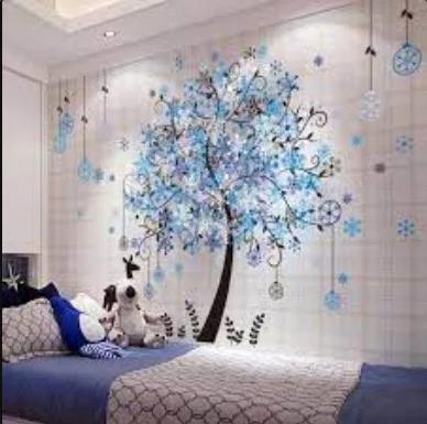 Detail Wallpaper Dinding 3d Untuk Kamar Tidur Nomer 36