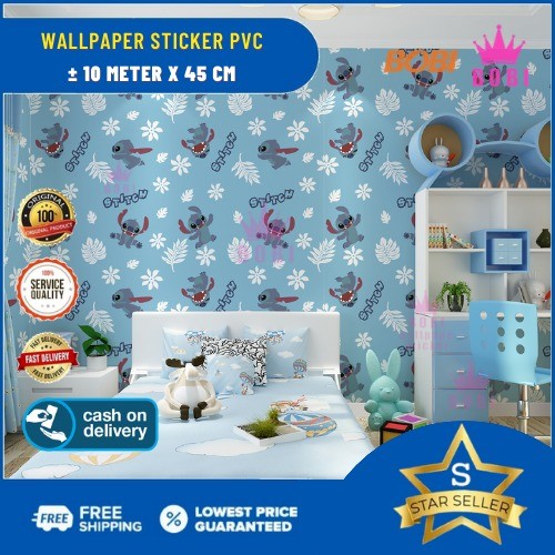 Detail Wallpaper Dinding Stitch Nomer 40