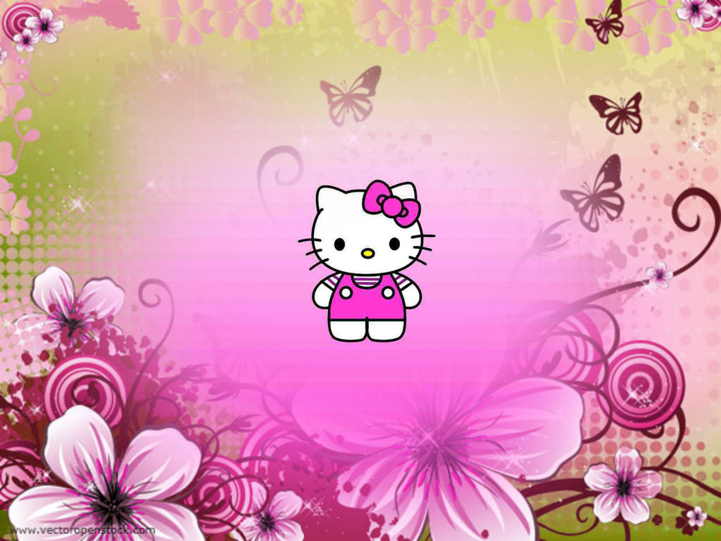 Detail Wallpaper Hello Kitty Bergerak Nomer 16