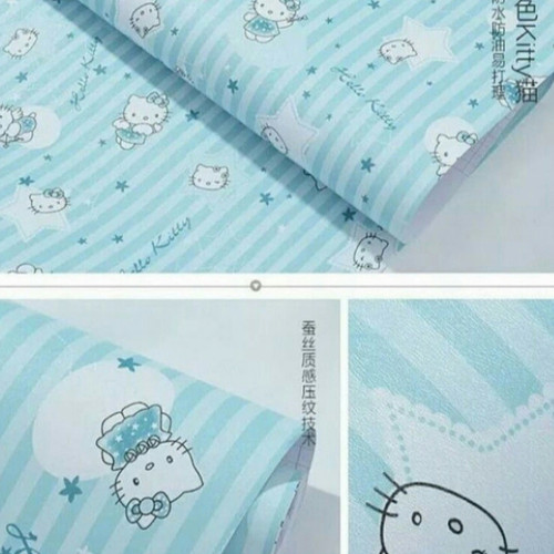 Detail Wallpaper Hello Kitty Biru Nomer 34