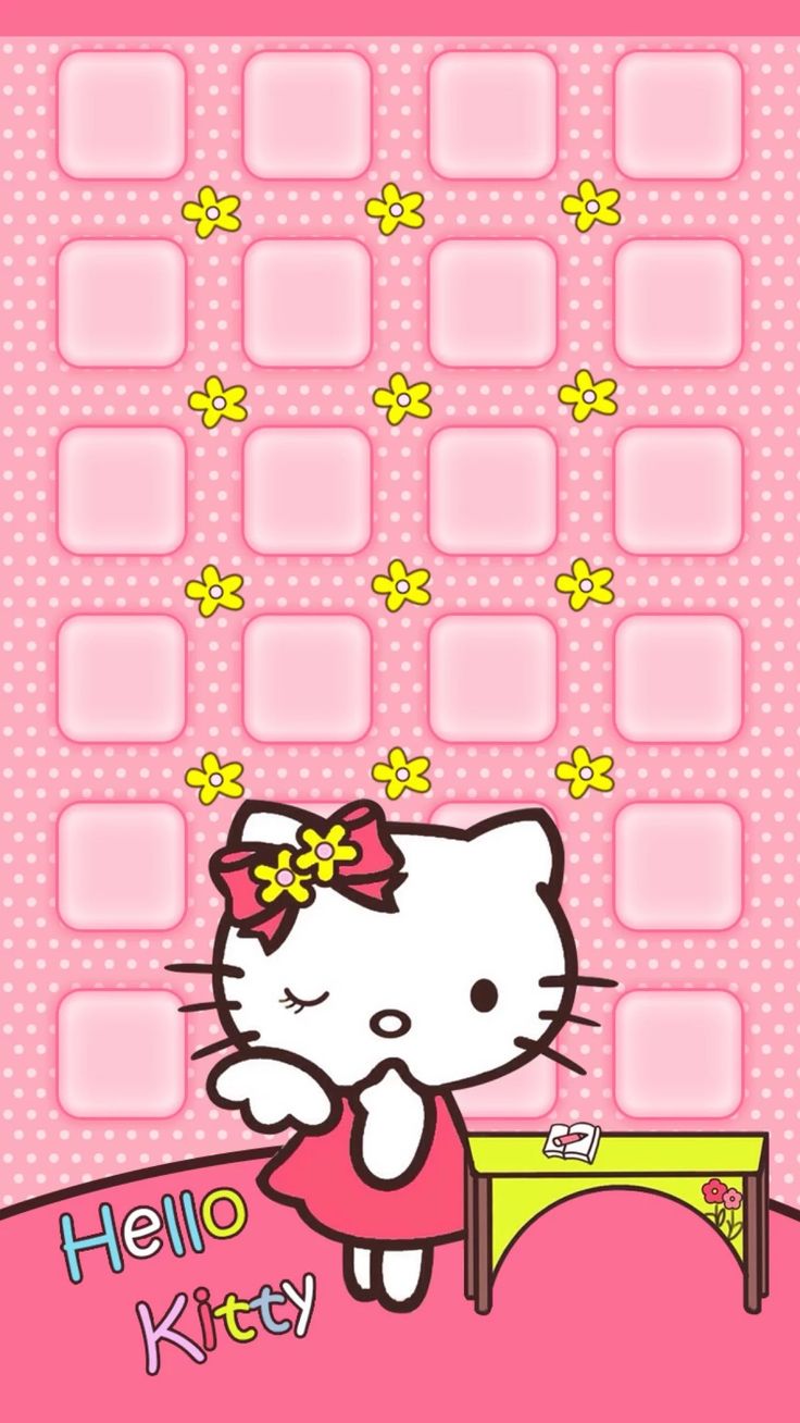 Detail Wallpaper Hello Kitty Iphone 6 Nomer 34