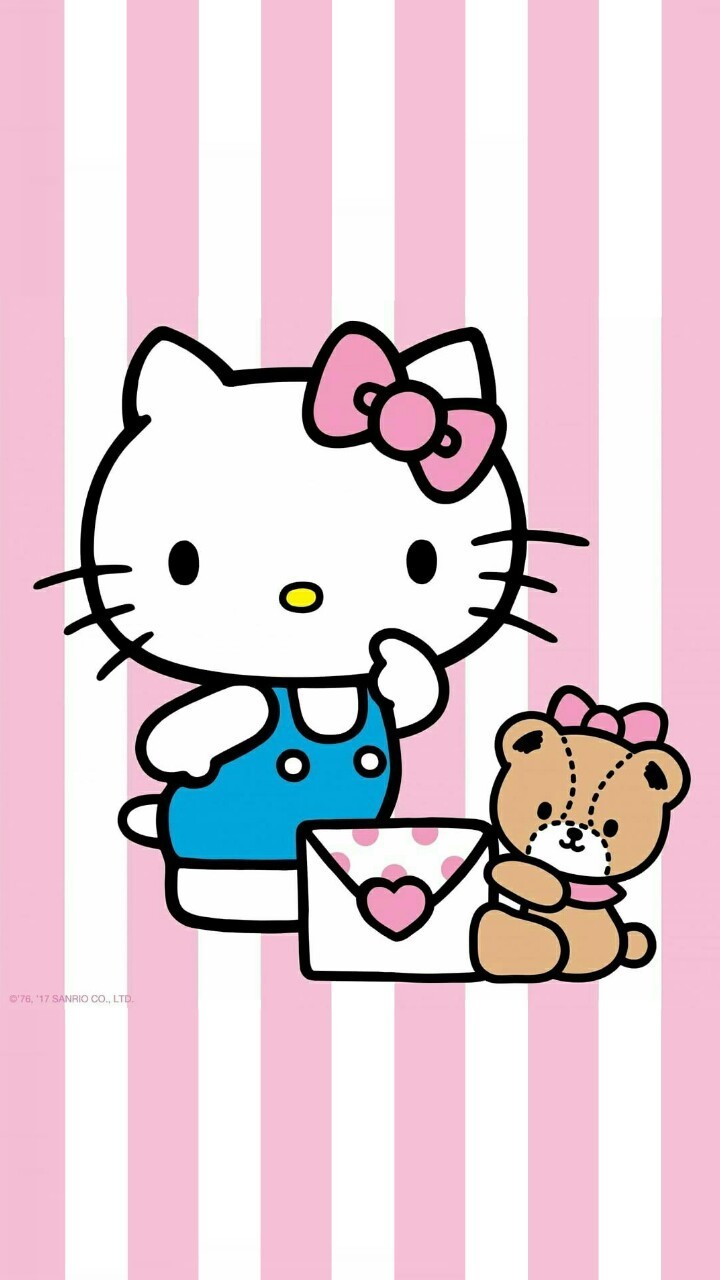 Detail Wallpaper Hello Kitty Pink Bergerak Nomer 43