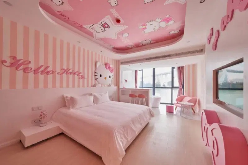 Detail Wallpaper Hello Kitty Pink Muda Nomer 44