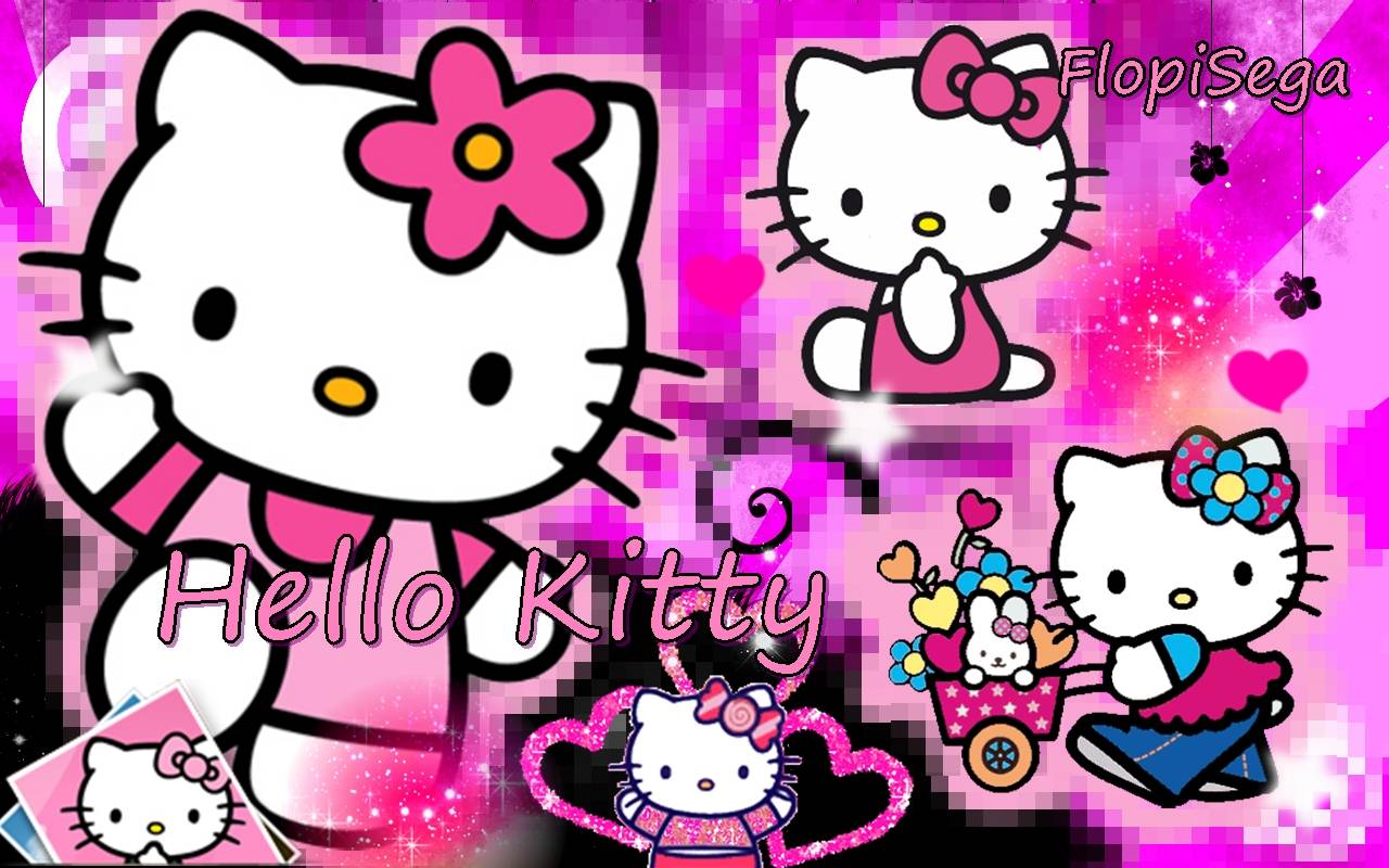 Detail Wallpaper Hello Kitty Warna Pink Nomer 4