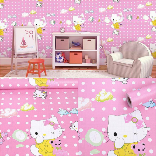 Detail Wallpaper Hello Kitty Warna Pink Nomer 44