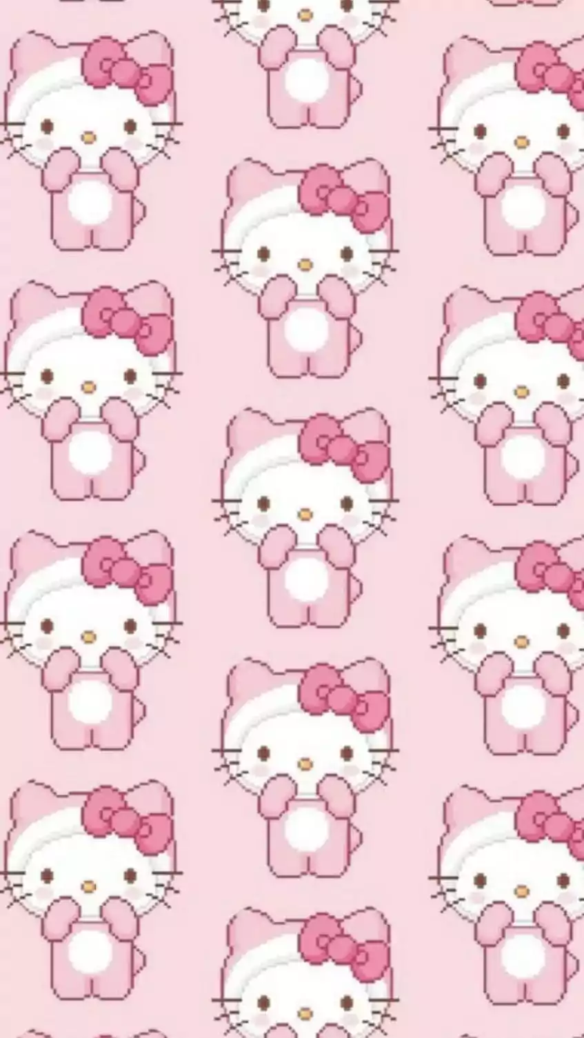 Detail Wallpaper Iphone Hello Kitty Nomer 38
