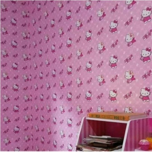Detail Wallpaper Kamar Hello Kitty Nomer 6