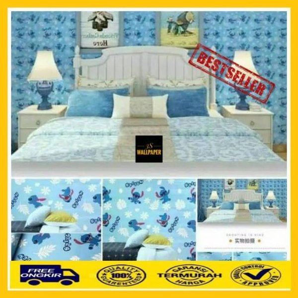 Detail Wallpaper Kamar Stitch Nomer 11