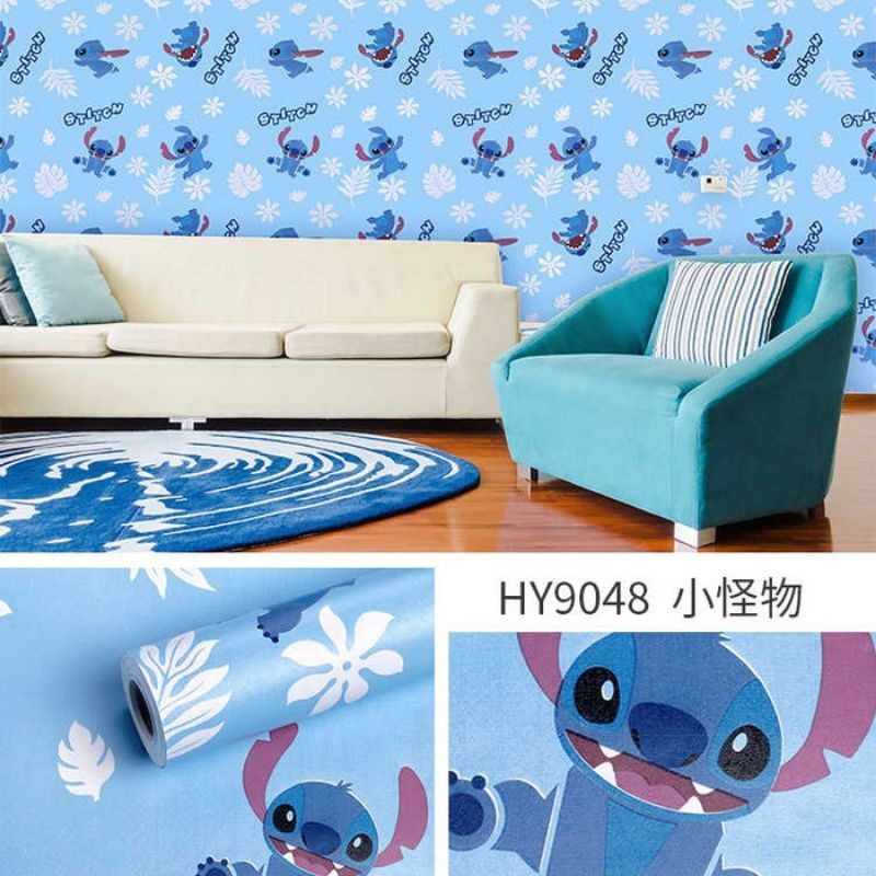 Detail Wallpaper Kamar Stitch Nomer 14